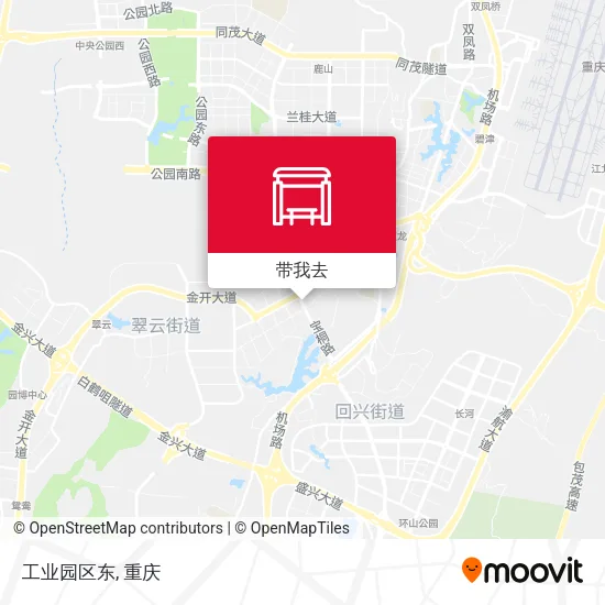 工业园区东地图