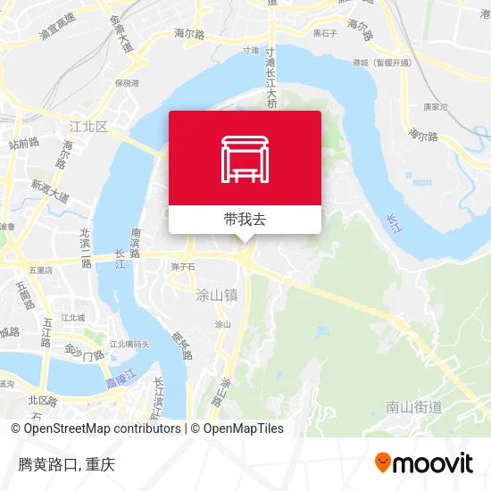 腾黄路口地图