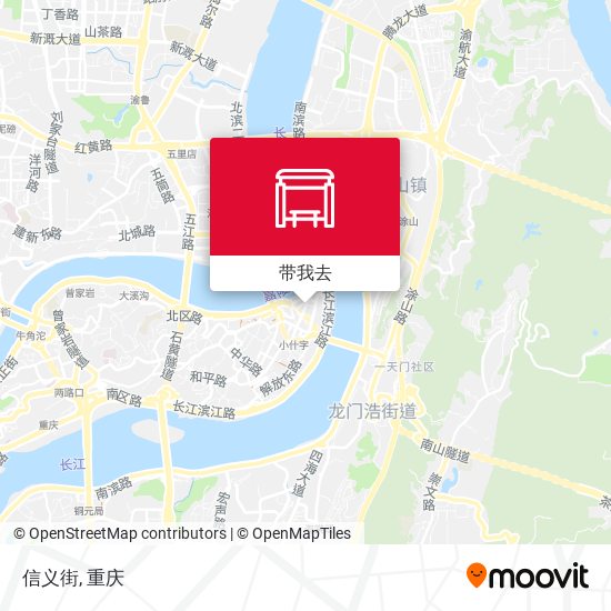 信义街地图