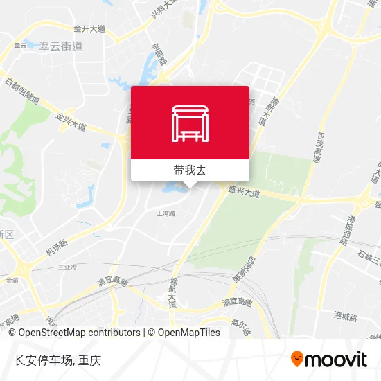 长安停车场地图