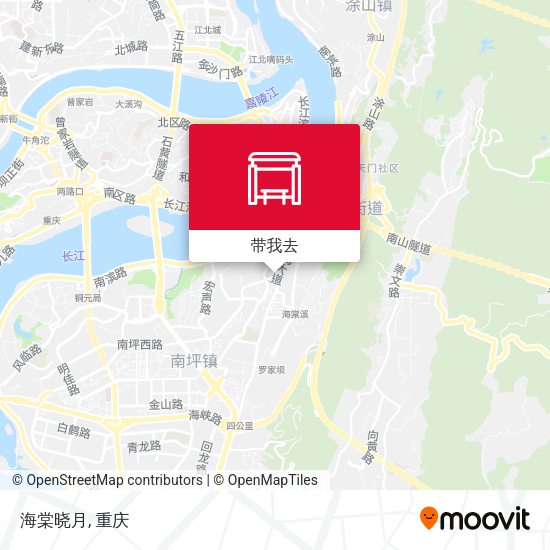 海棠晓月地图