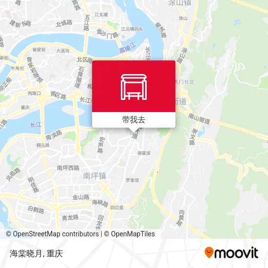 海棠晓月地图