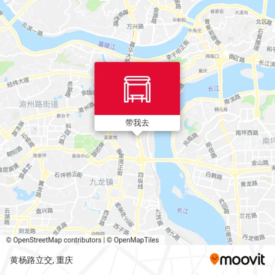 黄杨路立交地图
