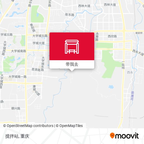 搅拌站地图