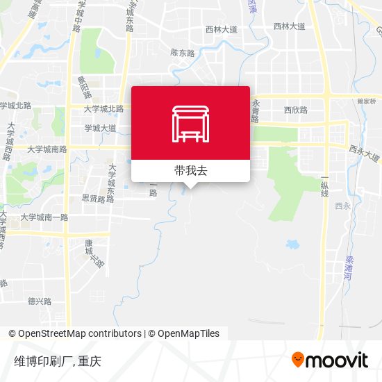 维博印刷厂地图