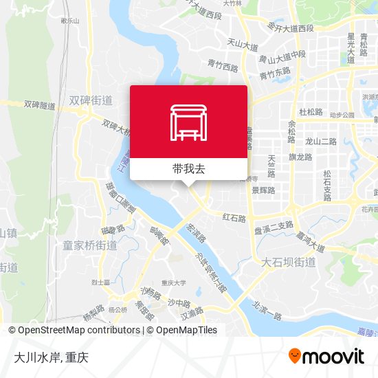 大川水岸地图
