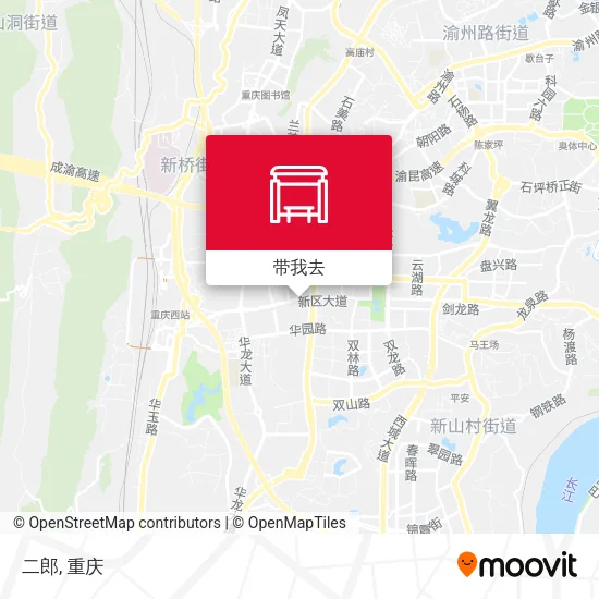 二郎地图