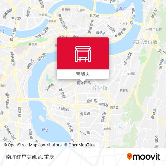 南坪红星美凯龙地图