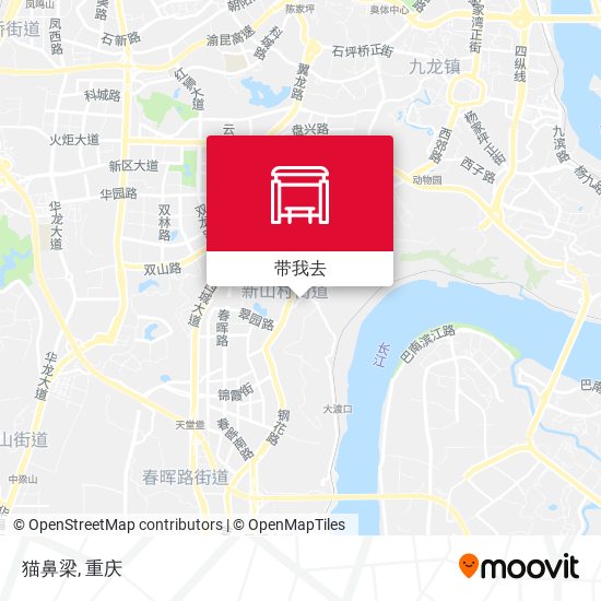 猫鼻梁地图