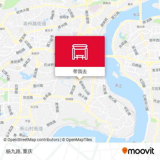 杨九路地图