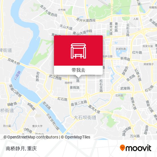 南桥静月地图