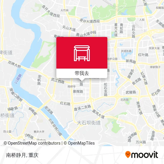 南桥静月地图