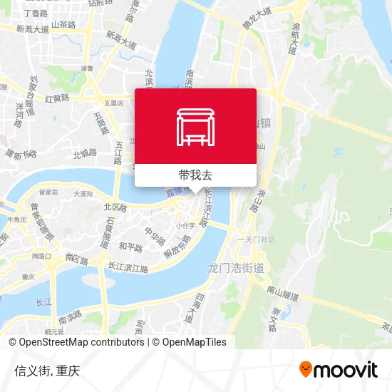 信义街地图