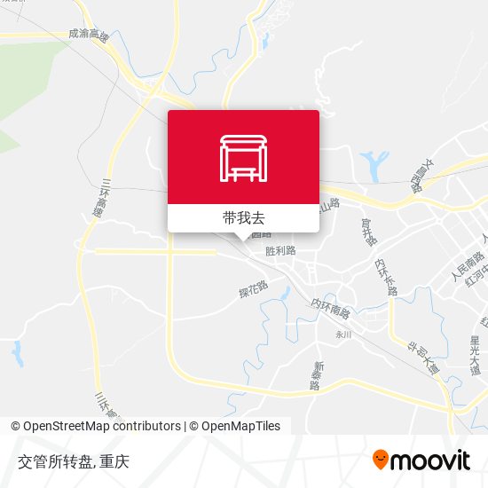 交管所转盘地图