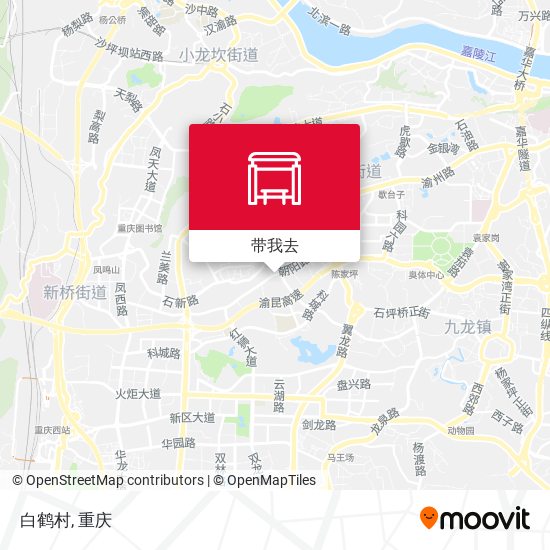 白鹤村地图
