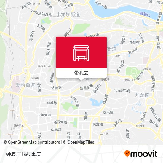 钟表厂1站地图