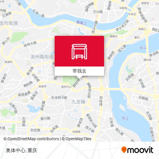 奥体中心地图