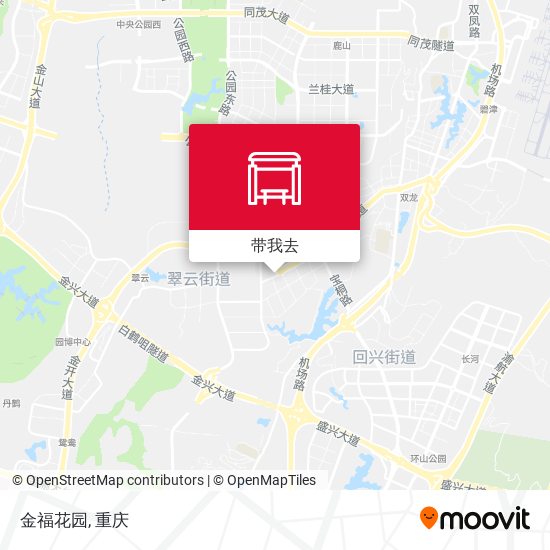 金福花园地图