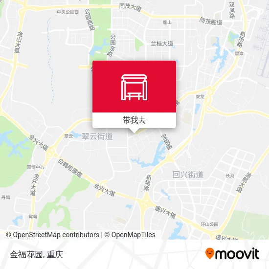 金福花园地图