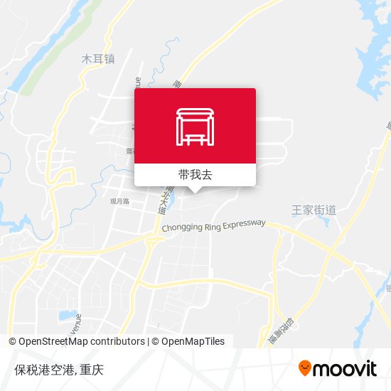 保税港空港地图
