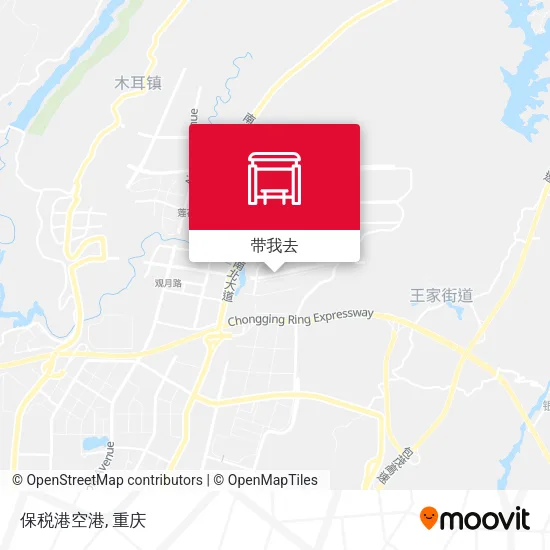 保税港空港地图