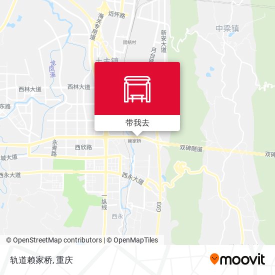 轨道赖家桥地图