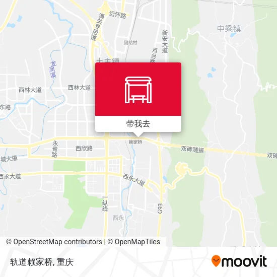 轨道赖家桥地图