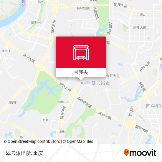 翠云派出所地图