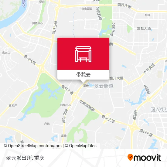 翠云派出所地图