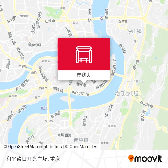 和平路日月光广场地图