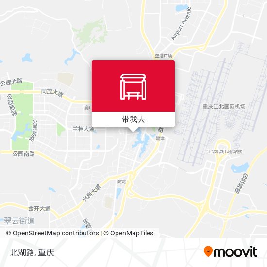 北湖路地图