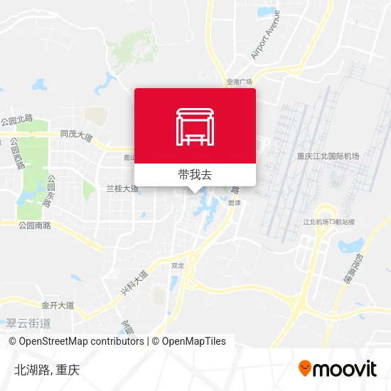 北湖路地图