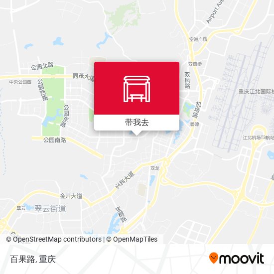 百果路地图