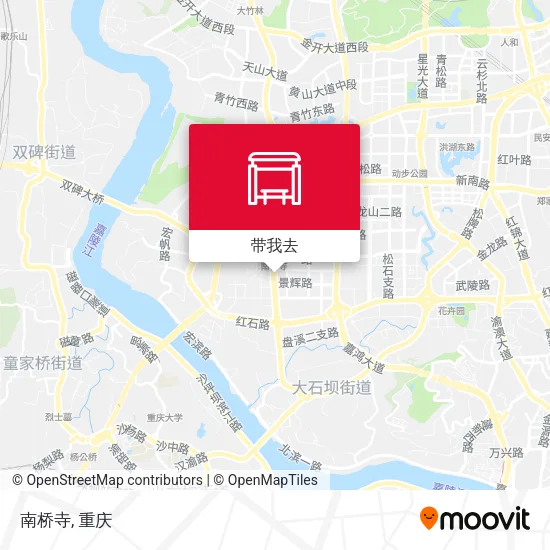 南桥寺地图
