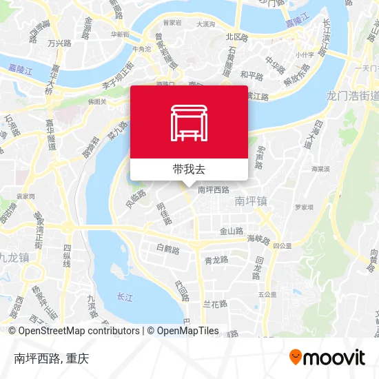 南坪西路地图