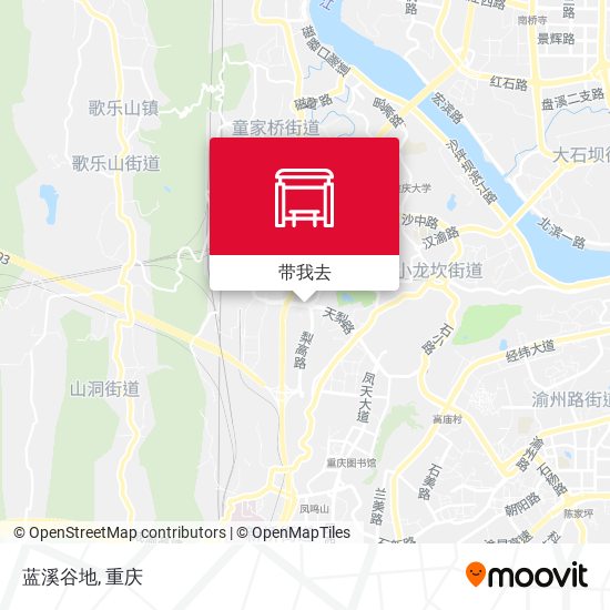 蓝溪谷地地图