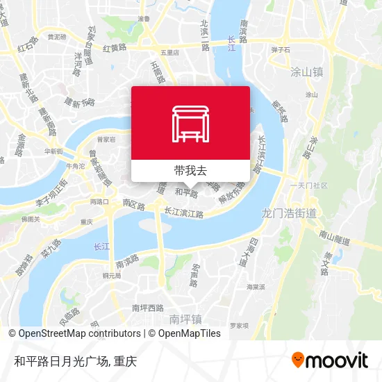 和平路日月光广场地图