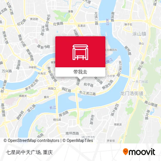 七星岗中天广场地图