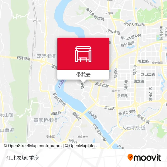 江北农场地图