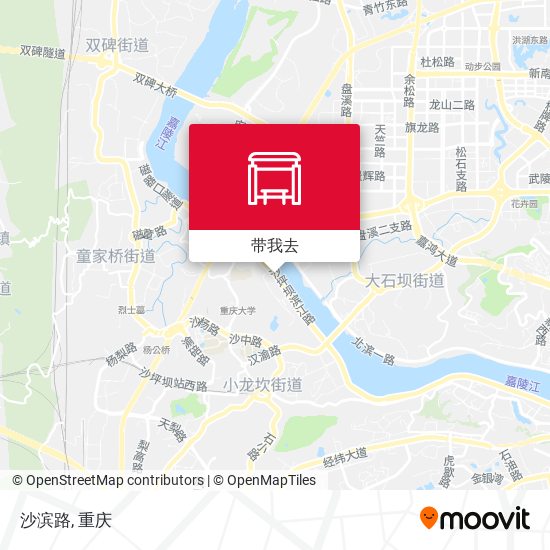 沙滨路地图