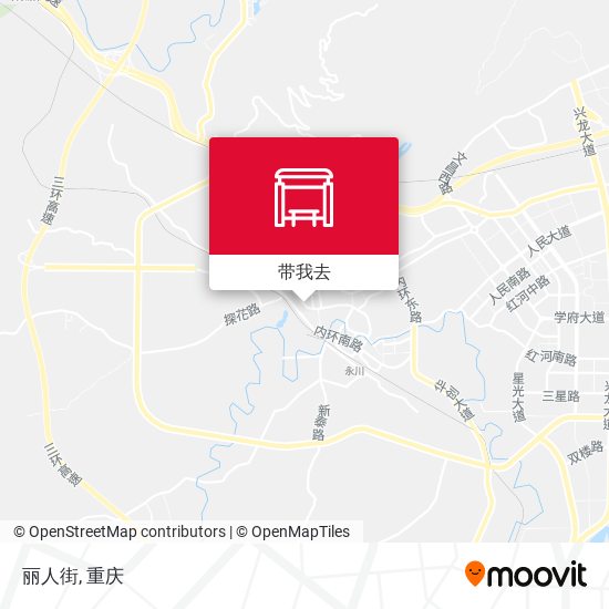 丽人街地图