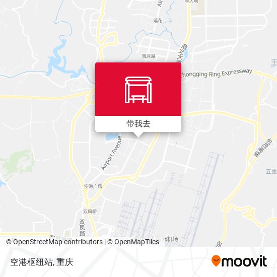 空港枢纽站地图
