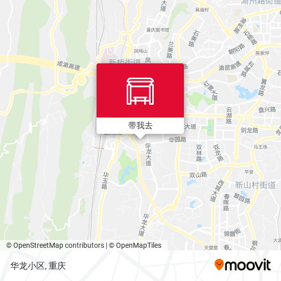 华龙小区地图