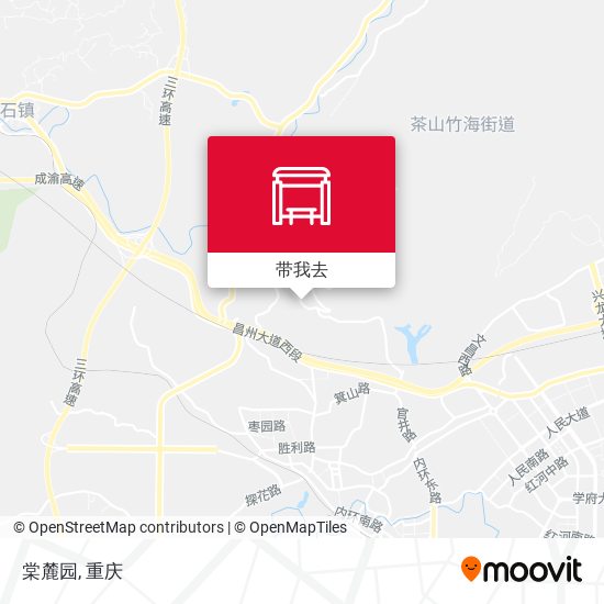 棠麓园地图