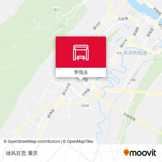 雄风百货地图