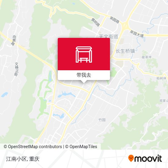 江南小区地图