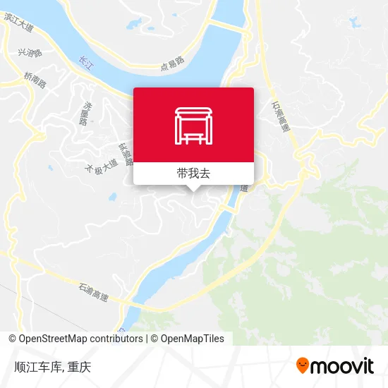 顺江车库地图