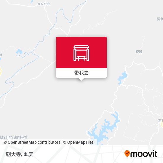 朝天寺地图