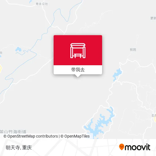 朝天寺地图