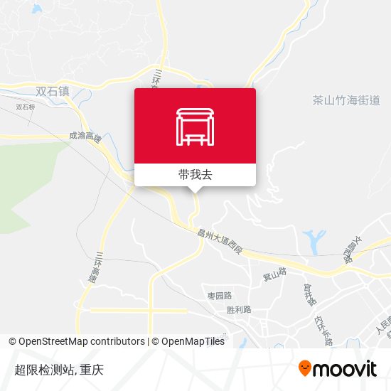 超限检测站地图